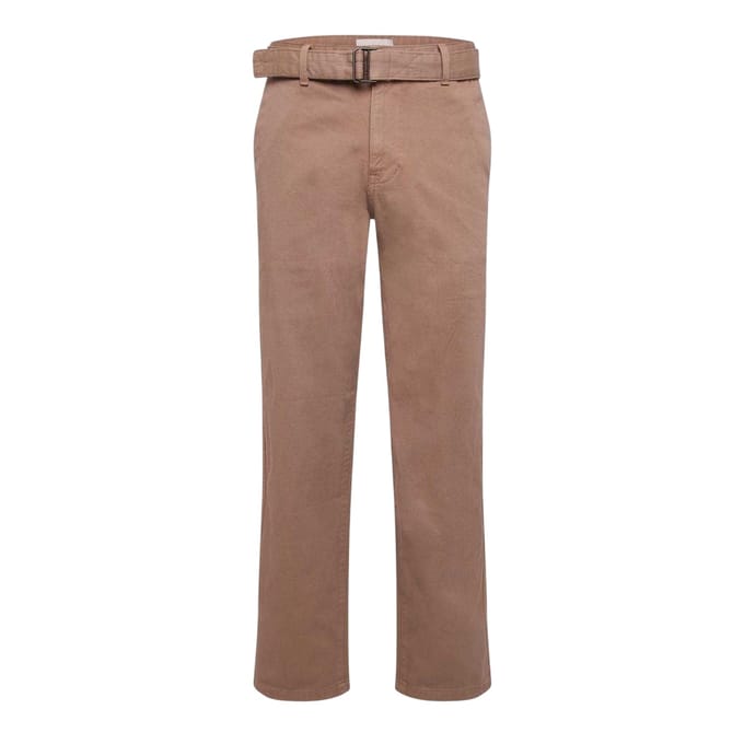 Jack And Jones Heren-chino’s met riem van Ridge (Beige)