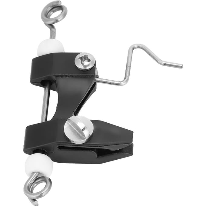 Verstelbare Spanning Trolling Clips Release Clip Bootvissen voor Outrigger Downrigger black