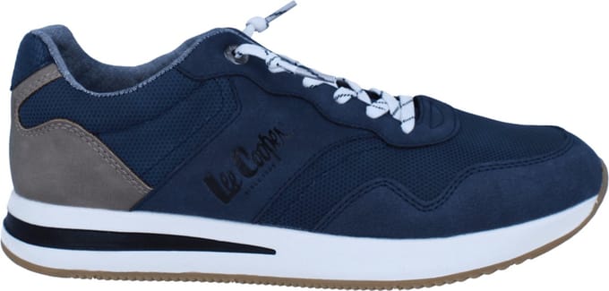 Lee Cooper Heren Sneaker Navy | Blauw | Maat: 41