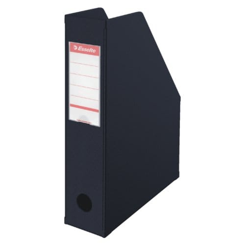Tijdschriftencassette Esselte VIVIDA opvouwbaar A4 zwart