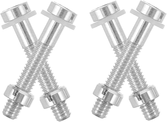 Headshell Schroeven - Platenspeler Onderdelen - Element Montage - Robuuste Legering Constructie - 1.85 x 0.40 cm