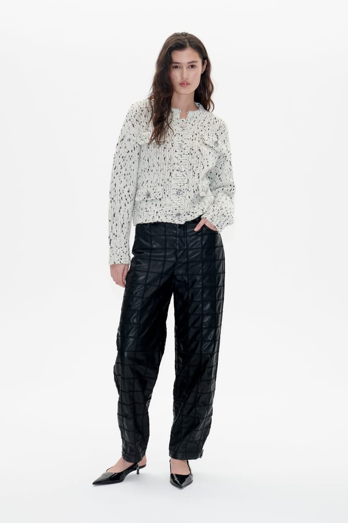 Baum und Pferdgarten Cat Cardigan Whisper White Größe: M | Longsleeves Outlet | Damen | Weiß