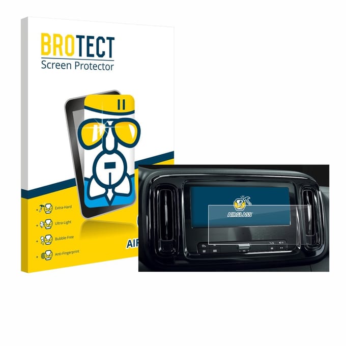 Screenprotector voor Mercedes-Benz Vito MBUX 10.25" (2022) Beschermglas transparant