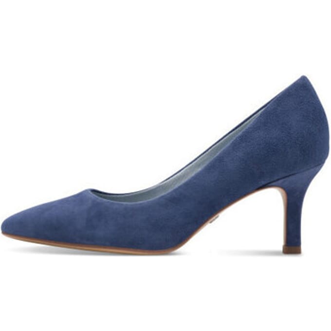 Tamaris Pumps blauw Suede - Maat 36