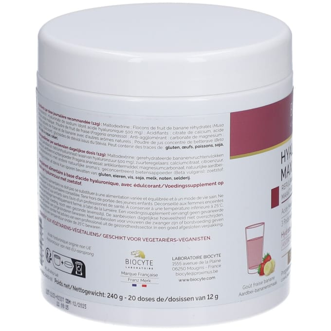 Biocyte Hyaluronic Max Anti-Aging 240 Poeder