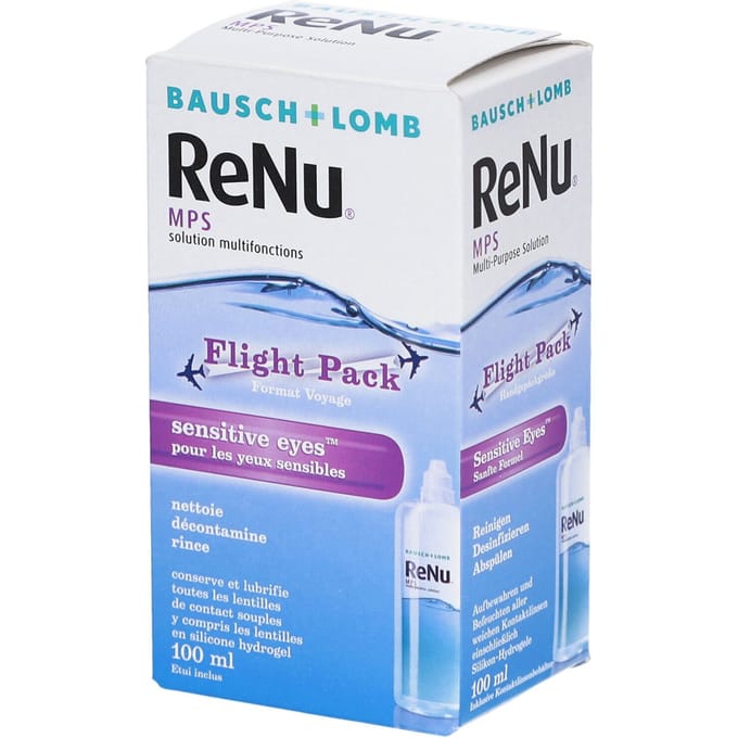ReNu MPS Sensitive Eyes voor zachte contactlenzen 100ml - 1x 100ml