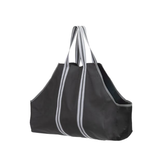 ShelterLogic® polyester brandhoutzak beuken | Zwart | 23 kg