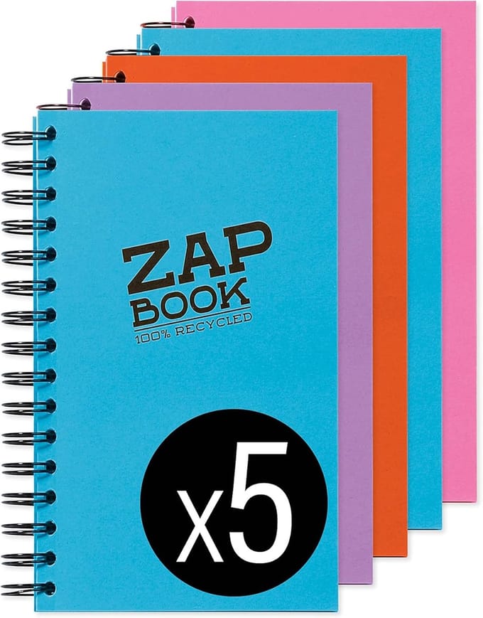 Schetsboek A5 Multi-Kleur voor Tekenen en Schrijven