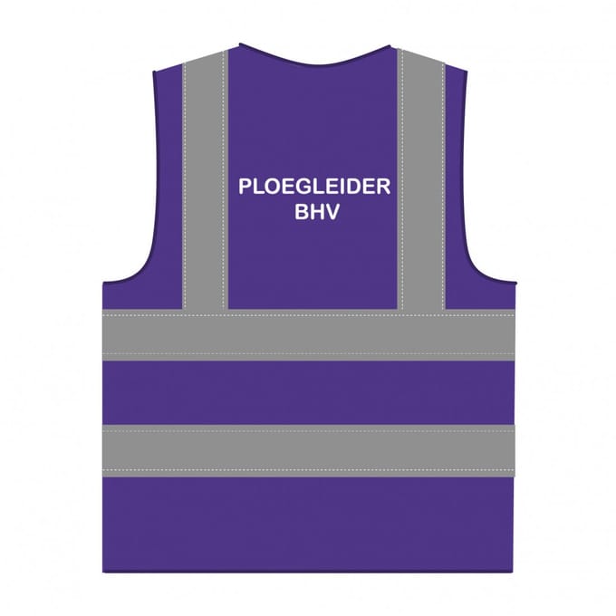 Ploegleider BHV hesje RWS paars
