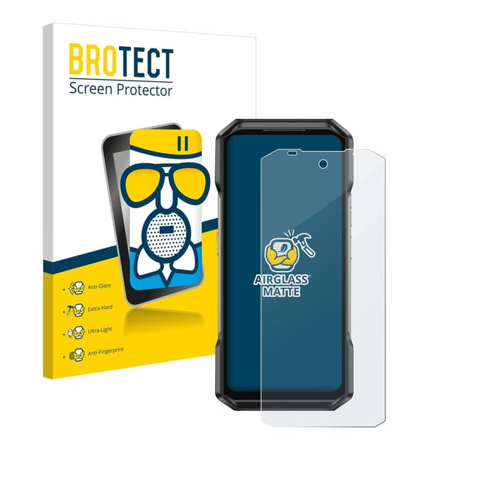 BROTECT - Screenprotector voor Ulefone Armor 27 - Folie Beschermfolie Beschermglas matte