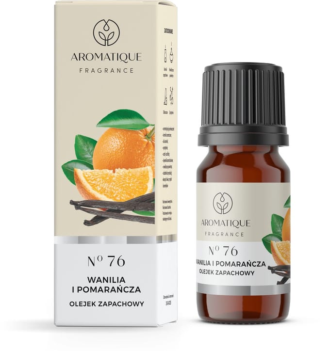 Aromatique - Geurolie - Vanille en Sinaasappel - 12ml