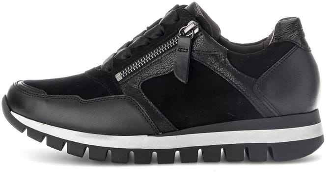 Gabor Dames Sneakers - zwart