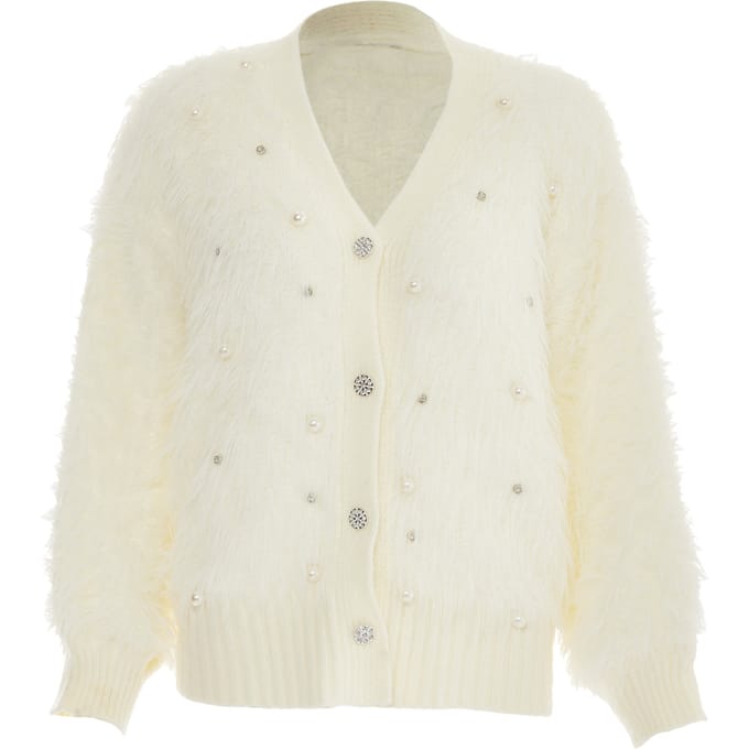 Faina Vest Dames wolwit