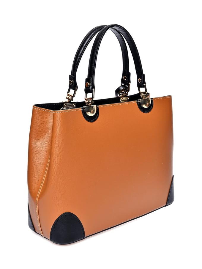 Isabella Rhea Meerkleurig Rundleer Tas