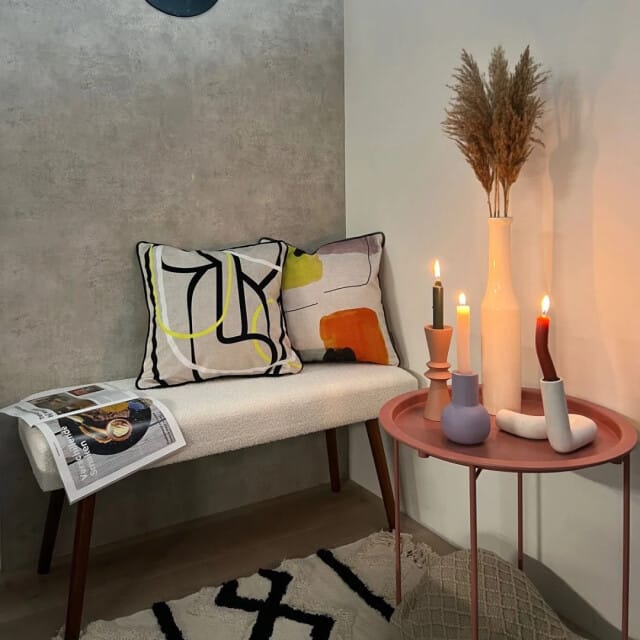 Gek op kussens! Sierkussen velvet neon | 45 x 45 cm | polyester