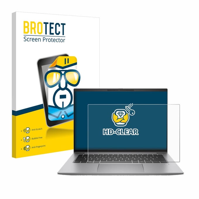 BROTECT - Screenprotector voor HP Zbook Firefly 14 G11 - Folie Beschermfolie transparant