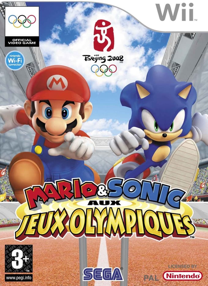 Mario & Sonic at the Olympic Games-Frans (Wii) Gebruikt