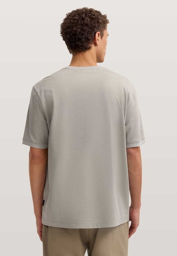 Bugatti Herren T-shirt van een katoenmix