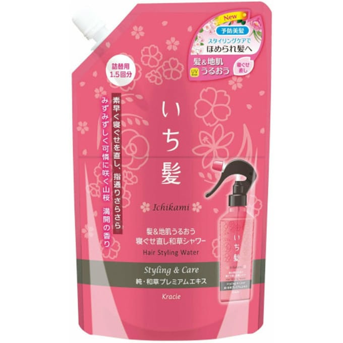 Kracie - Ichikami Hair Styling Water Refill - 375ml