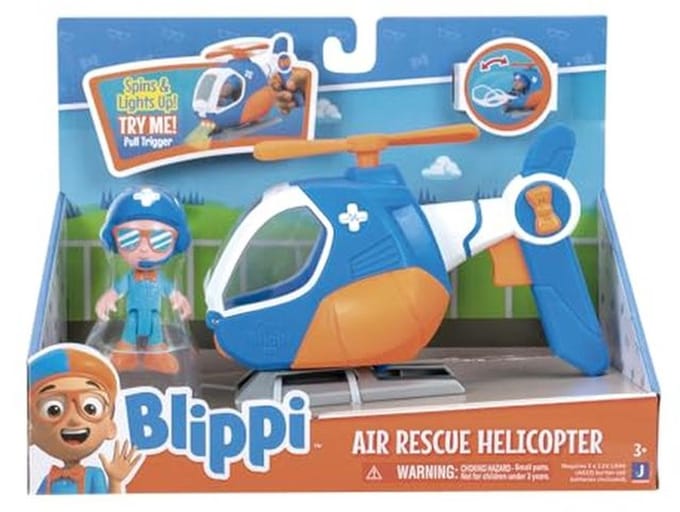 Reddingshelikopter met Licht en Geluid voor Kinderen