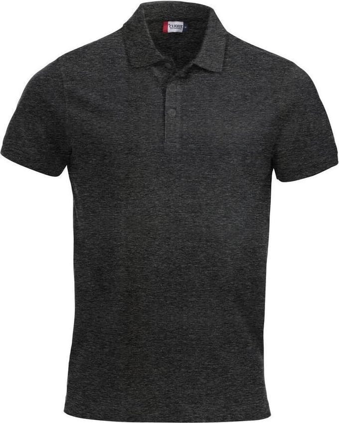 Clique Classic Lincoln S/S 028244 - Antraciet Melange - M
