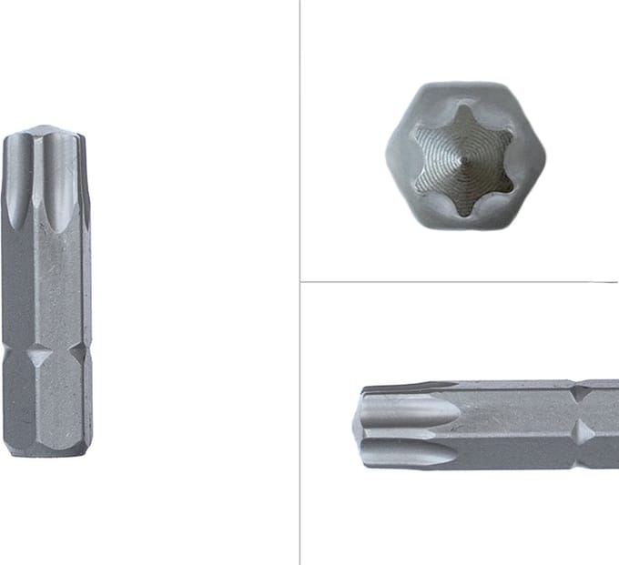 Wovar Torx Bit TX40 25mm | 10 Stuks