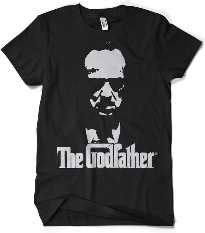 The Godfather Shadow T-shirt Zwart