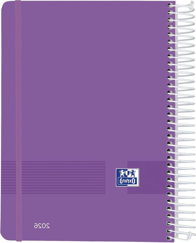 Agenda 2026 - Dagplanner - Afspraken Plannen - Met Scribzee App - A5 Formaat - Paars