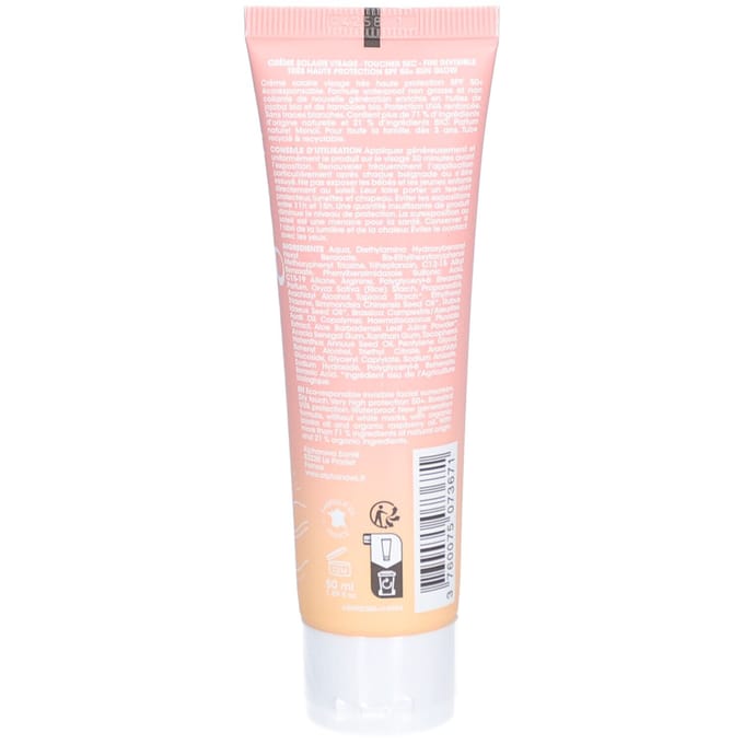 Alphanova Sun Face sun milk sun glow bio SPF50+ 50 Milliliter