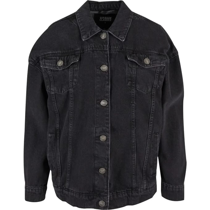 Urban Classics - Oversized 90‘s Denim Jacket - 4XL - Zwart
