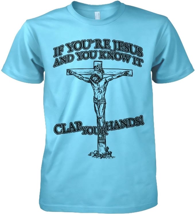 Hybris If You're Jesus – Klap in je handen! Skyblue