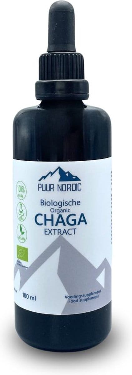 Biologische Chaga Extract 100ml-Puur Nordic