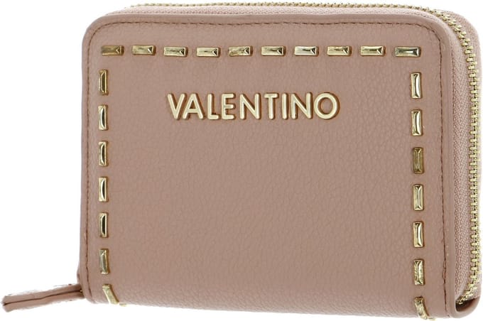 VALENTINO Portemonnee Dolomiti Zip Around Wallet Cipria Oud roze
