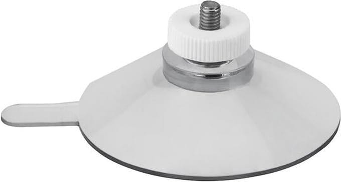 Zuignap  met schroefdraad en kartelmoer - 50 mm - 10 stuks