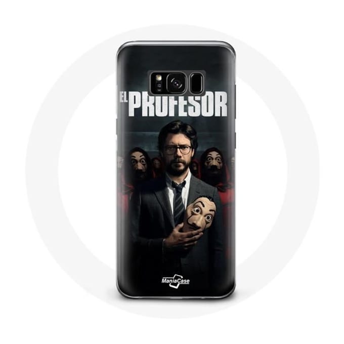 Coque - La Casa De Papel - Samsung Galaxy S8 - Souple - Noir - Protection
