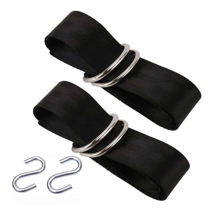 Hamac Double en macramé, lit balançoire pour deux personnes, pour plage, cour, chambre à coucher, Patio noir