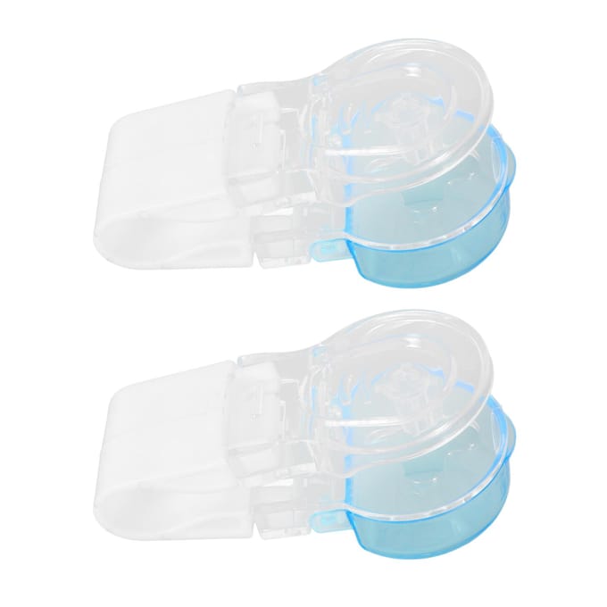 2 stuks Draagbare Tabletten Innemer Multifunctioneel Efficiënt Klein Lichtgewicht Tabletten Dispenser voor Thuis white