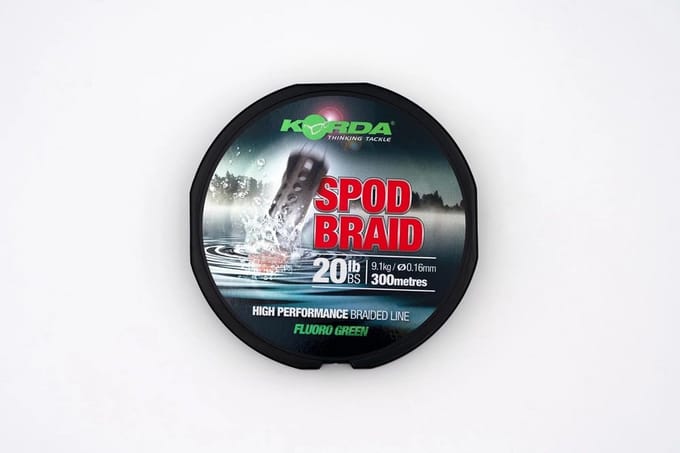 Sterke Spod Vlechtlijn 300m 9.1kg Fluor Groen