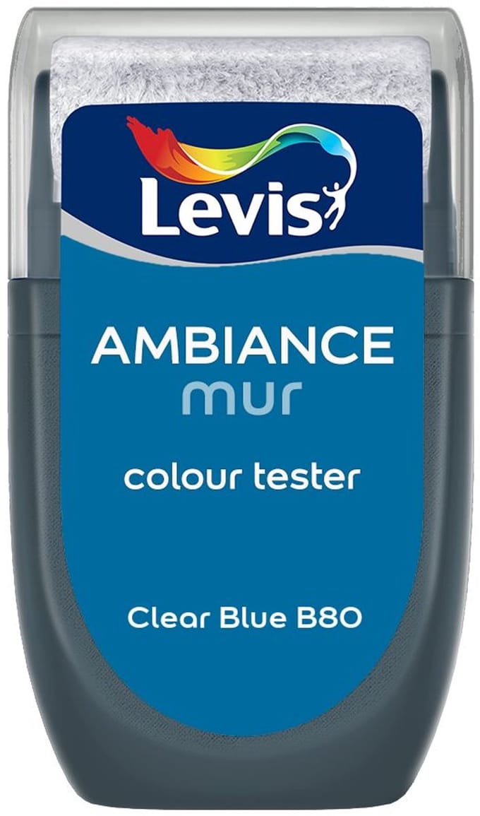 Levis - Muurverf Kleurtester Mat Mix - Clear Blue B80 - 30 ML