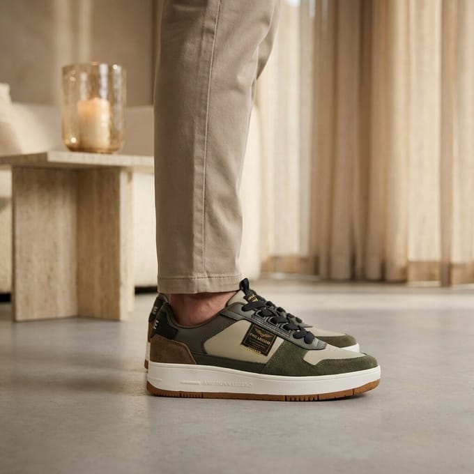PME Legend - Heren Sneakers Gobbler - Groen - Maat 47