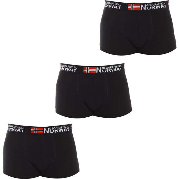 Pack-3 Boxers Geografisch Noorwegen man