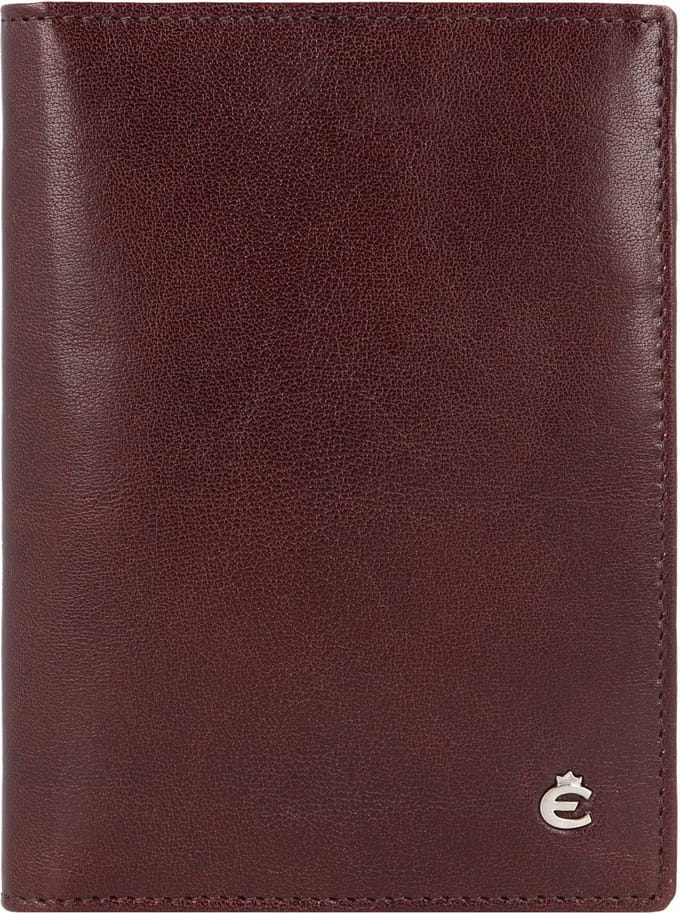 Esquire Toscana Identiteitskaart etui RFID-bescherming Leer 9 cm - coffee