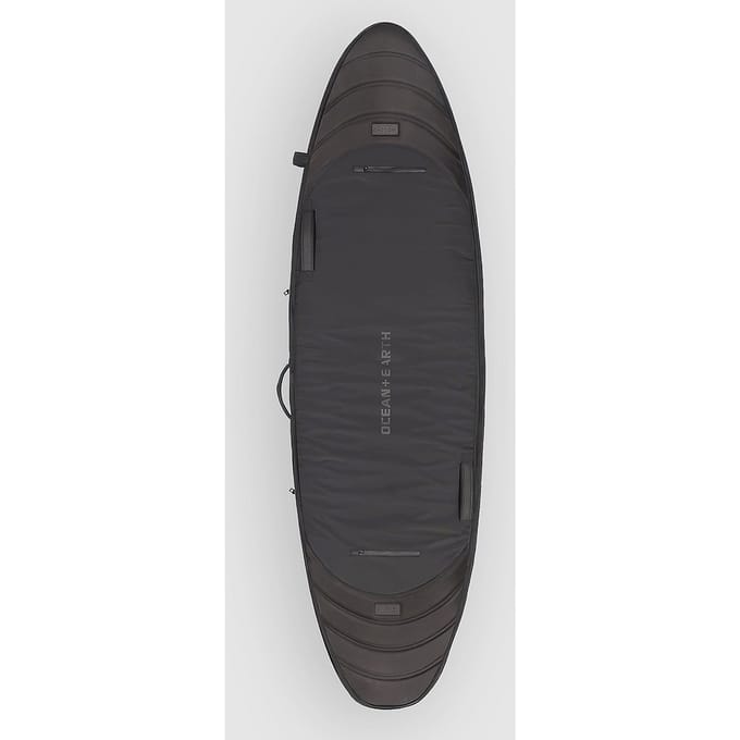 Ocean & Earth Triple Apex Shortboard 6'4 Surfboard Tas zwart
