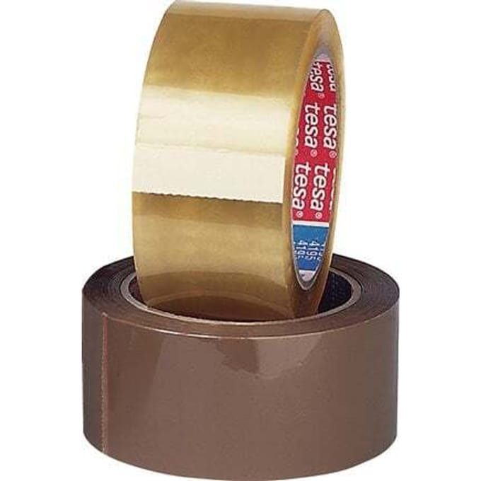 Verpakkingstape Bruin Licht tot Medium 50mm/66m [6 Stuks]