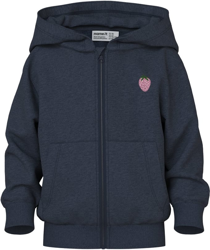 NAME IT - NMFVALONNY LS NREG SWE CARD WH UNB - Meisjes - Sweaters