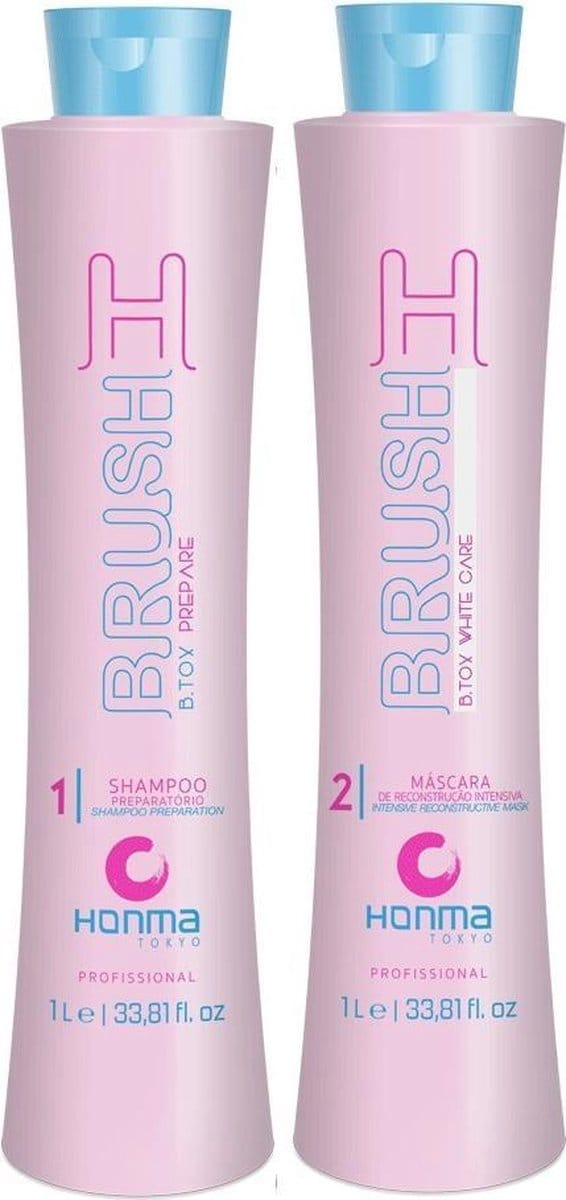 Honma Tokyo H Brush Keratine Treatment krullen behoudend Keratin behandeling