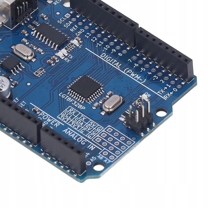 Rosfix Microcontrollermodule ACS A1 - ATmega328P-AU SMD - USB-UART CH340, 5V, 16MHz, 40x Goldpin - Geschikt voor Arduino