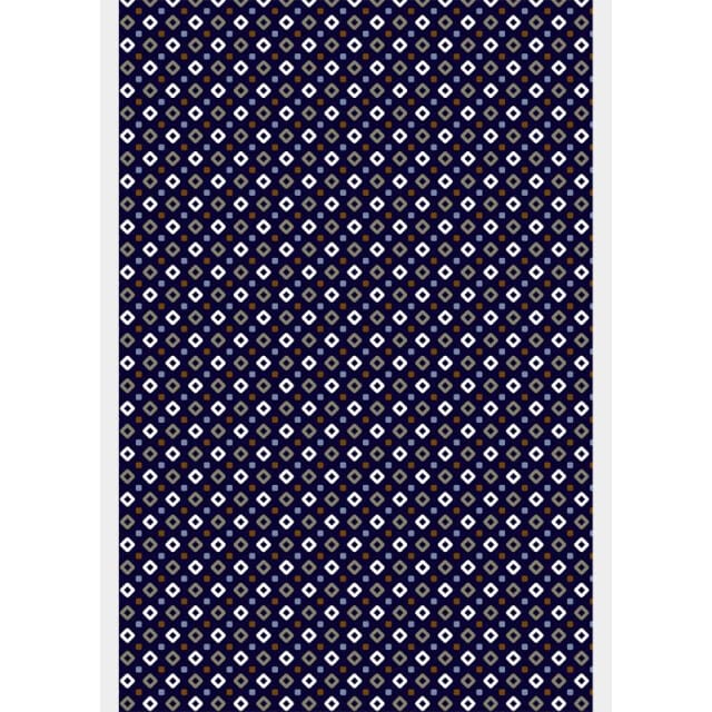 Bos Bright Blue R.b. boston casual hemd lange mouw regular fit cotton 427670/812
