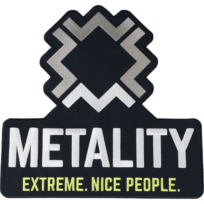 Metality Backpatch Unisex Patch - zwart - Standard