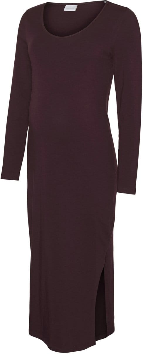MAMALICIOUS - MLEVA LS JRS MIDI DRESS NOOS - Dames - Mini jurken